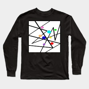 Zig Zag - abstract art Long Sleeve T-Shirt